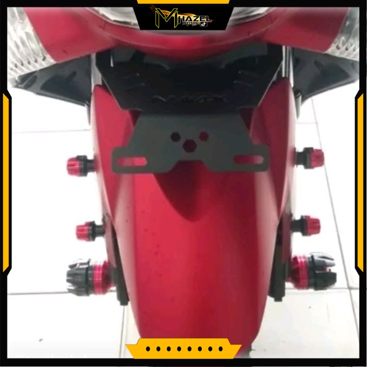 BRIKET DUDUKAN PLAT NOMOR MOTOR YAMAHA ALL NEW NMAX 2020  2022