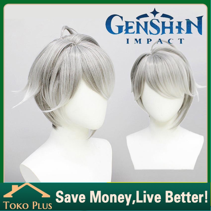 Wig Cosplay Genshin Impact Alhaitham Al Haitham Alhaitam