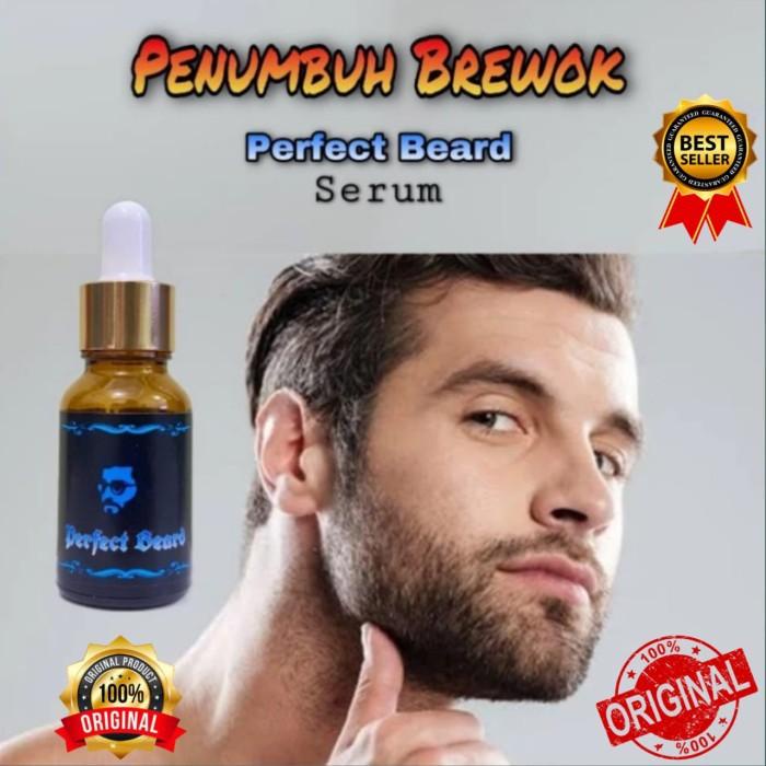 Penumbuh Brewok Terbaik - Penumbuh Kumis Jenggot - Perfect Beard Serum by mega lucky store