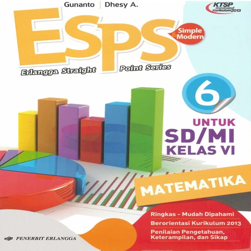 ESPS: MATEMATIKA SD/MI KLS.VI/KTSP Erlangga