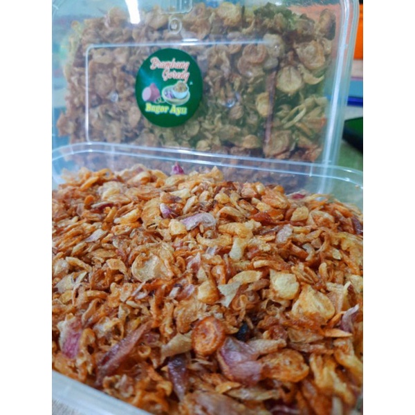 

BRAMBANG GORENG BAWANG MERAH GORENG ORI +- 180 GRAM | TANPA CAMPURAN | BAWANG KRIUK