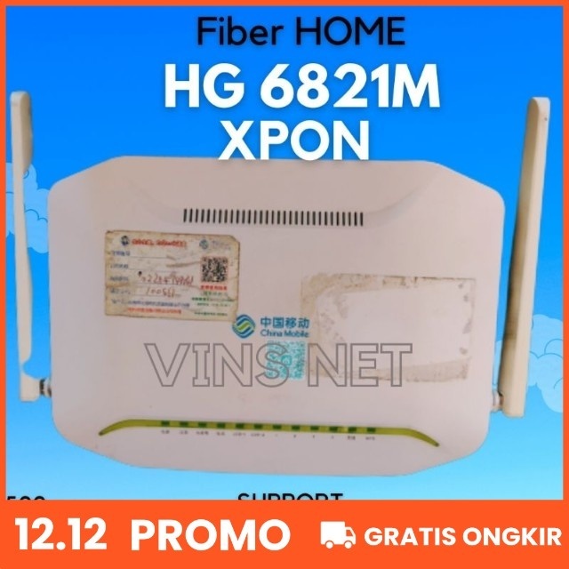 FIBERHOME HG6821M XPON 8SSID 4GE+2G+5G EPON GPON ONU ONT WIFI DUALBAND