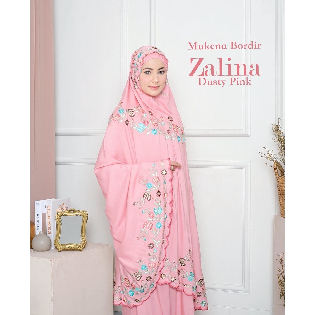 MUKENA DEWASA ADEM ZALINA BORDIR