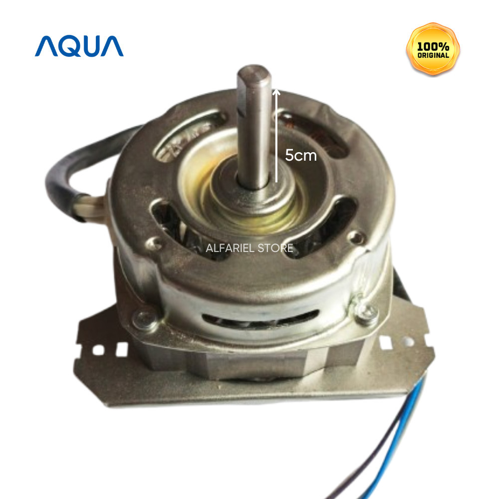 MOTOR DINAMO SPIN MESIN CUCI AQUA JAPAN 2 TABUNG QW-2070D