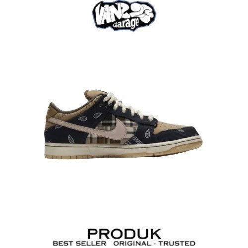 Sepatu Sneakers Nike SB Dunk Low x Travis Scott Jack Cactus 100% Original BNIB
