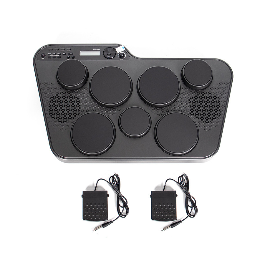 Portable Silicone Sensitive Mini Practise Electronic Drum Set Electric Drum Kit  Musical Drums Sets 
