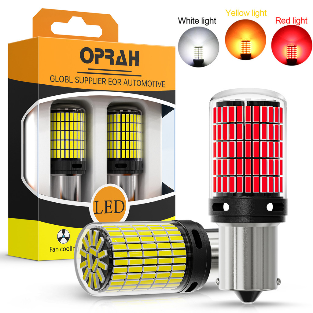 

2pcs High Power Car LED Glass Light 4014SMD Canbus 1156 BA15S BAU15S PY21W 1157 P21/5W Turn Signal Lamp 7440 W21W Tail Indicator
