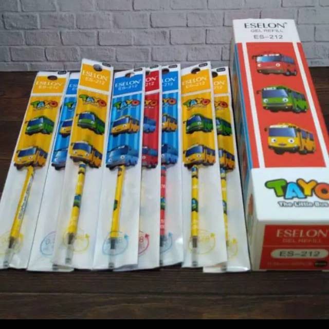 

Refill Pulpen Gel Tinta Hitam Ketebalan 0.38mm