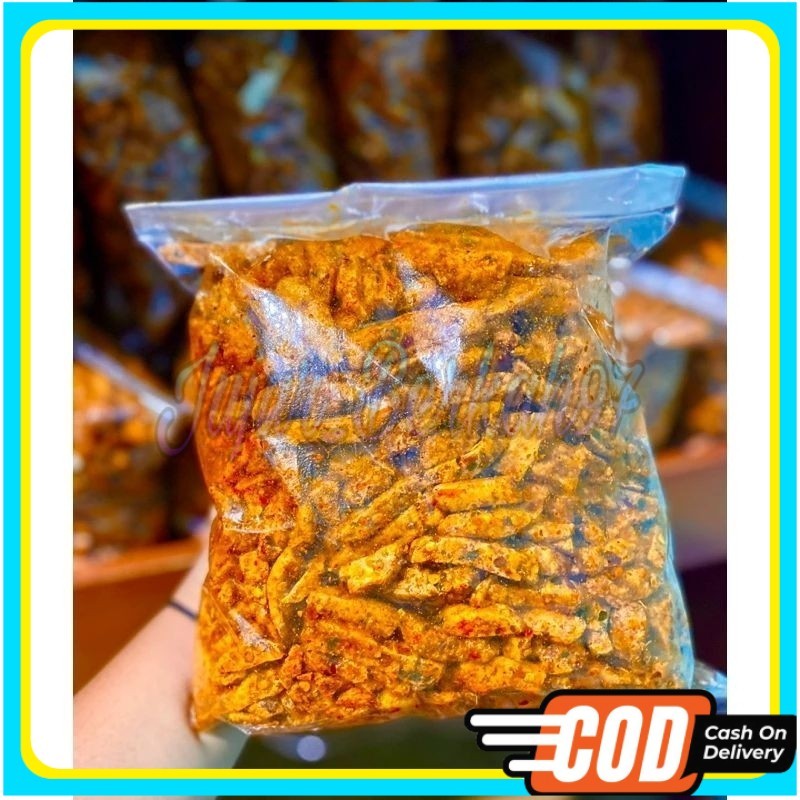 

1kg basreng stik viral pedas daun jeruk