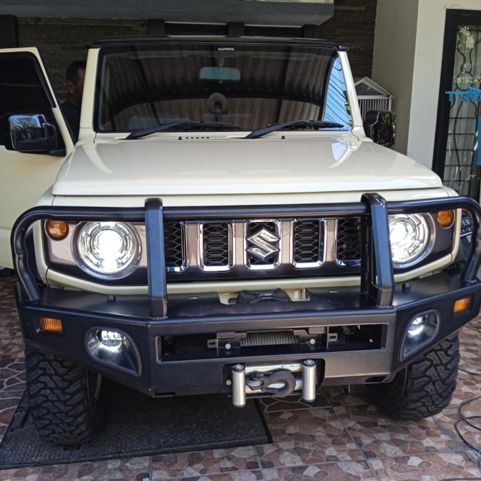 BEMPER NEW JIMNY , JB74 LENGKAP DUDUKAN WINCH