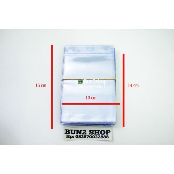 

[Terbaru]Ready Plastik ID Card / Plastik Panitia 10 x 16 cm / Plastik Untuk Seminar