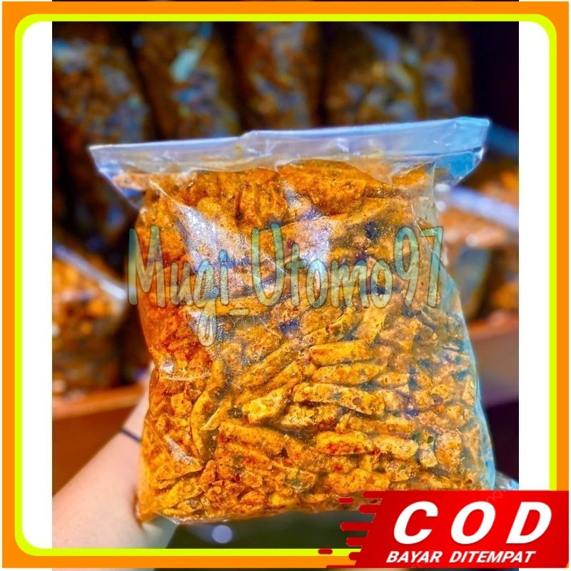 

1kg basreng stik viral pedas daun jeruk