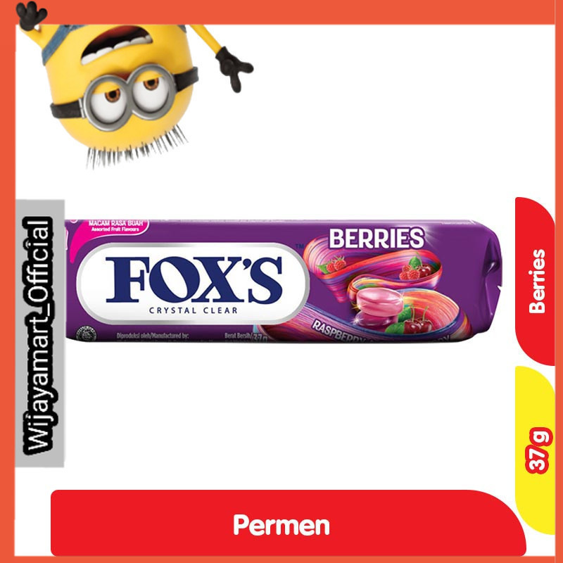 

Fox's Berries Stick Permen Rasa Buah 37 g