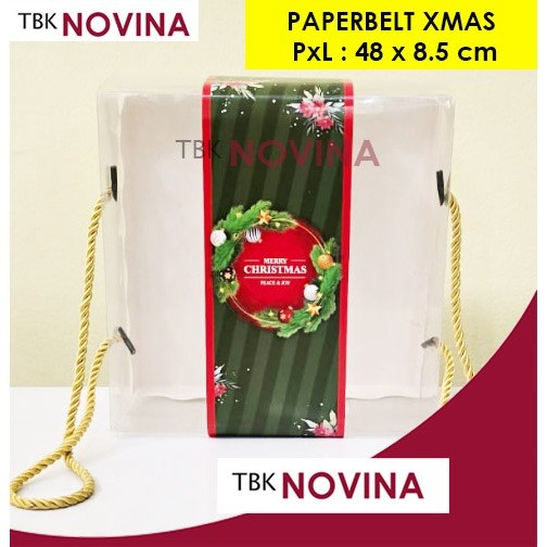 

PAPER BELT NATAL / PITA KERTAS KOTAK KUE / PAPERBELT CHRISTMAS / MERRY CHRISTMAS