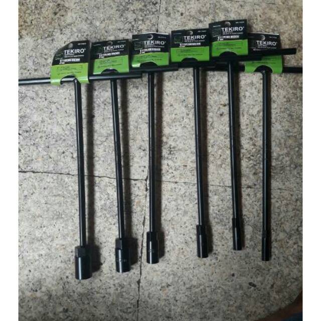 Kunci t tekiro 1 set 6 pcs kunci cvt tahanan cvt treker cvt kunci shock kunci ring kunci pas alat