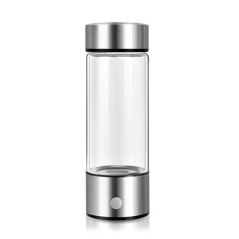 Rich Hydrogen Oxygen Water Cup H2 Inhalation Device Water Bottle SPE PEM Dual Chamber Maker Lonizer 