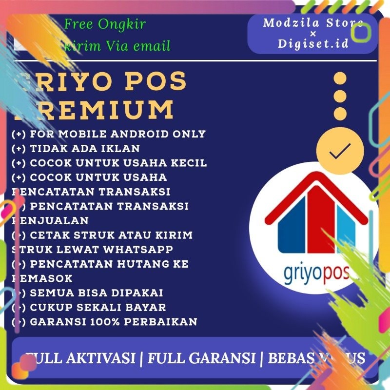 Aplikasi Kasir Griyo Pos Android Selamanya Khusus Android
