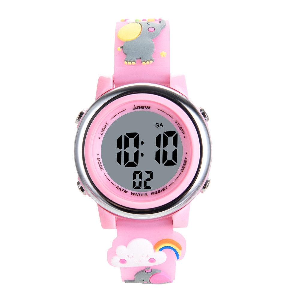 UTHAI H120 Children's Cartoon Sports Watch Alarm Clock 30M Waterproof Kids SmartWatch Student Boys G
