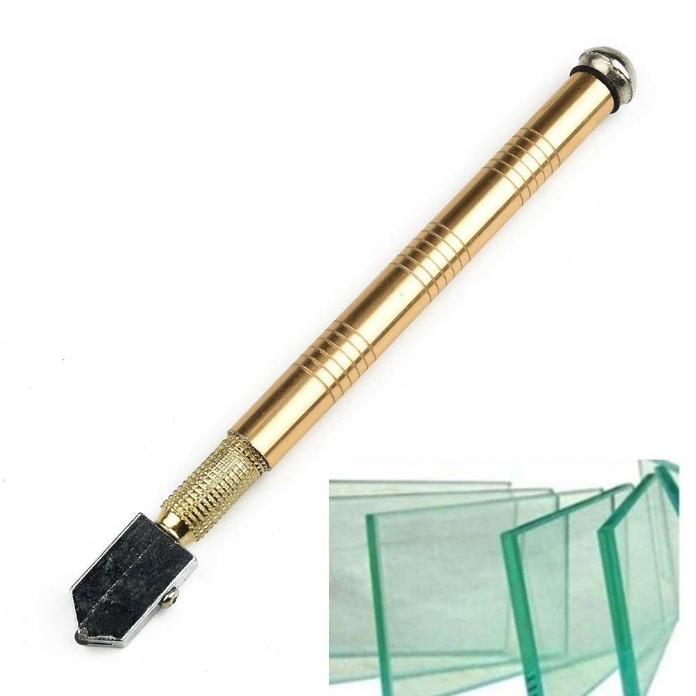 

Glass Cutter Diamond Cutter Head Steel Blade Cutting Tool 175mm Portable Wheel Blade For DIY Tile Mirror Craft Cutting Hand Tool