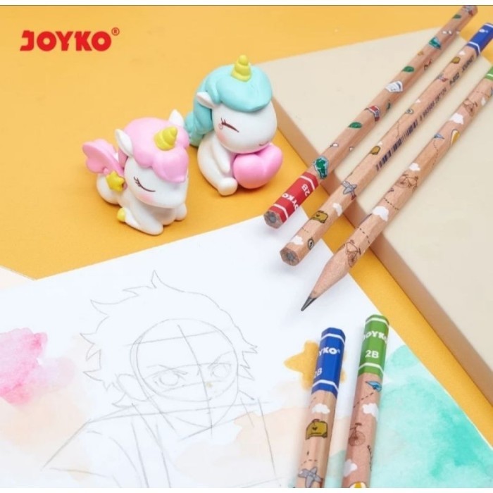 

Pensil Joyko P - 8132 Motif Journey 2B - Lusinan