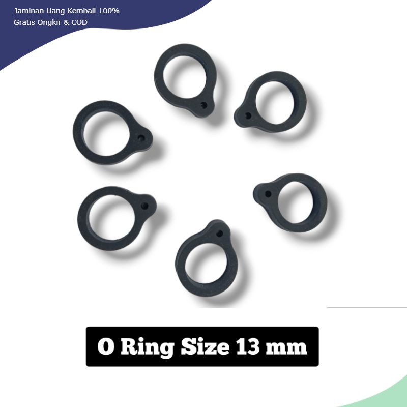 

Rubber O Ring 13 mm Tebal Aksesoris Tali Lanyard