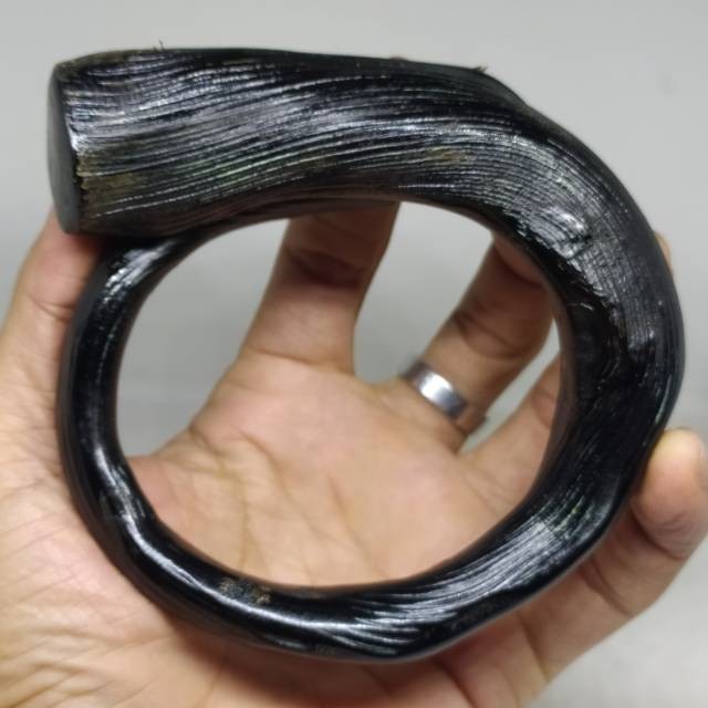 GELANG AKAR BAHAR HITAM BABON BESAR
