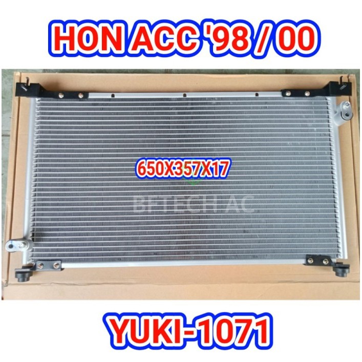 Condensor Honda Accord 2000 Yuki Kondensor AC Mobil