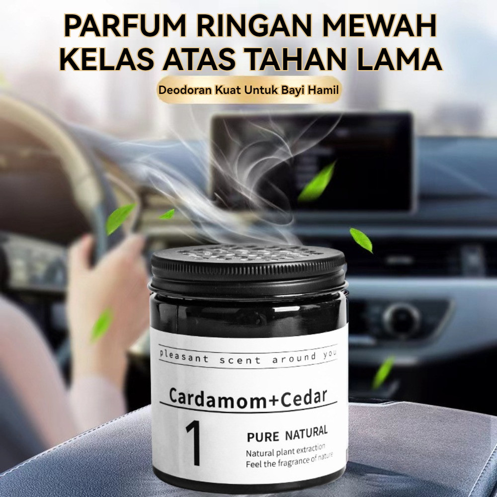 Wangian padat untuk mobil / Penyegar udara / Aromaterapi untuk kamar tidur / Kelereng kristal wangia