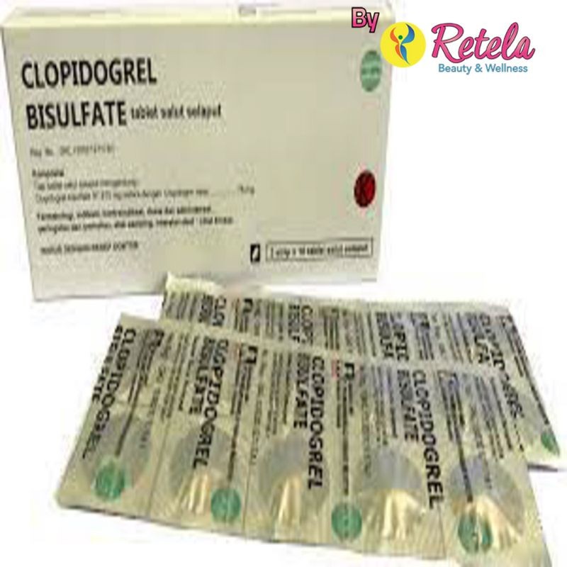 CLOPIDOGREL BISULFATE 1 STRIP 10 TABLET