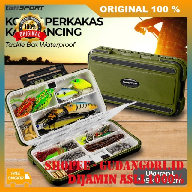 Box Pancing Waterproof Kotak Peralatan Pancing Box Alat Pancing Tempat Pancing Box ORIGINAL