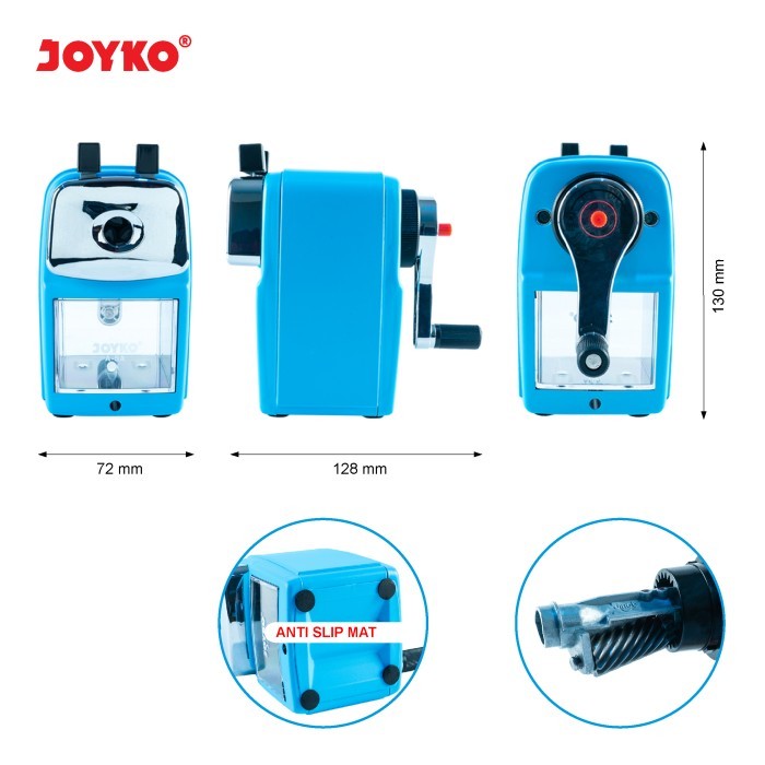 

Sharpener Rautan Serutan Putar Joyko A-5A