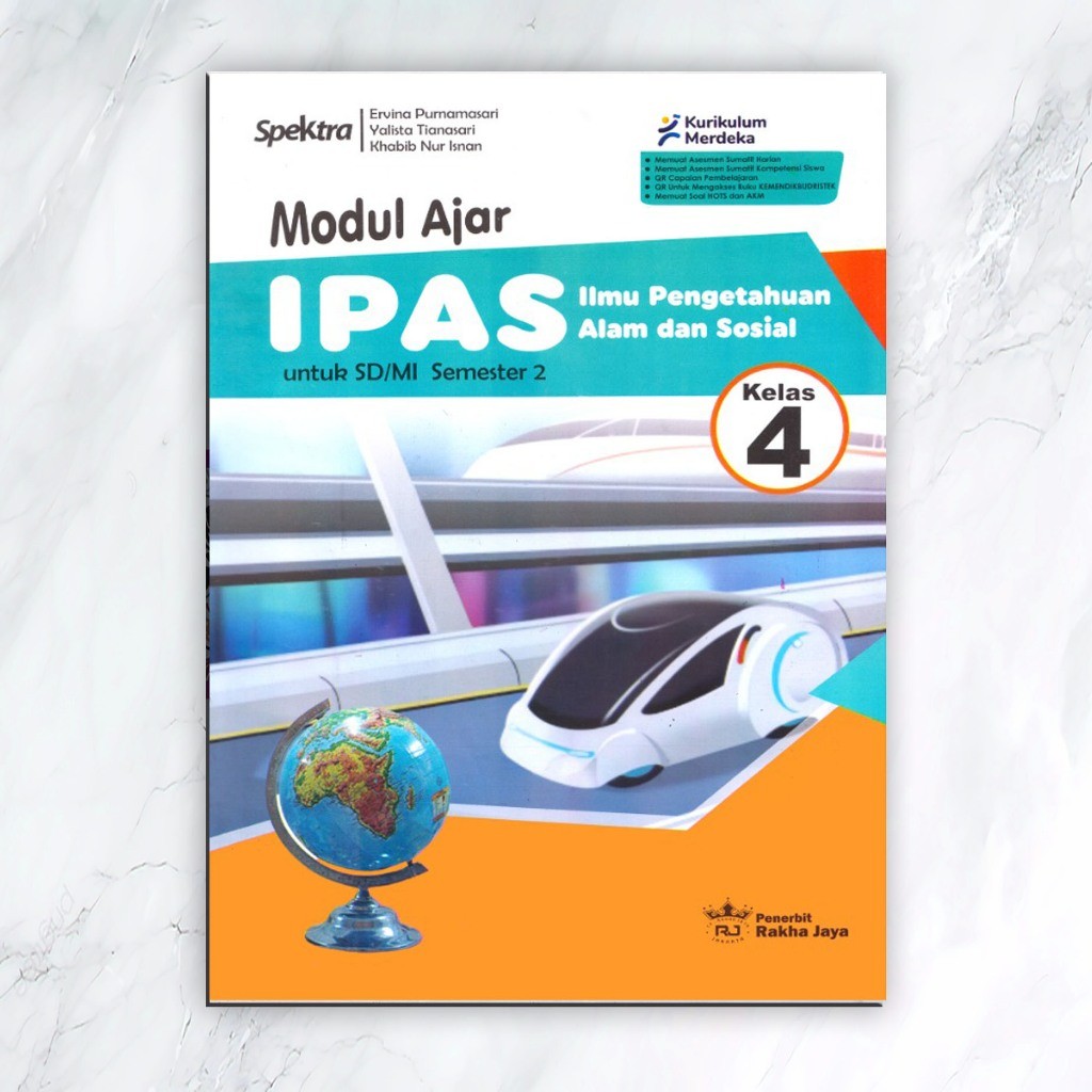 Spektra Modul Ajar IPAS untuk SD/MI kelas 4 semester 2