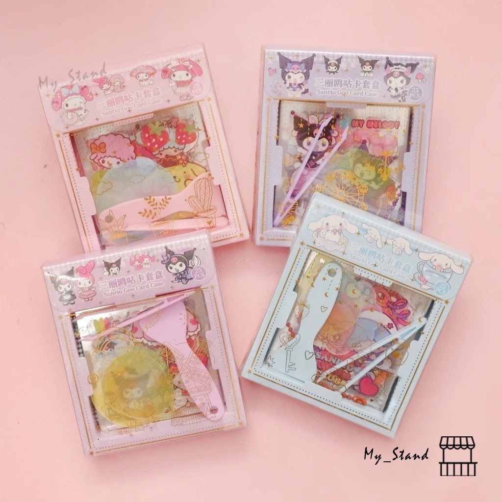 

Jade_s Sticker DIY Gantungan Kunci Sanrio CYW Akrilik + Biji lada Stiker, Washi, Gantungan, Spatula Box Paket Sticker lembar stiker jurnaling scrapbook kreatifitas anak souvenir aktivitas