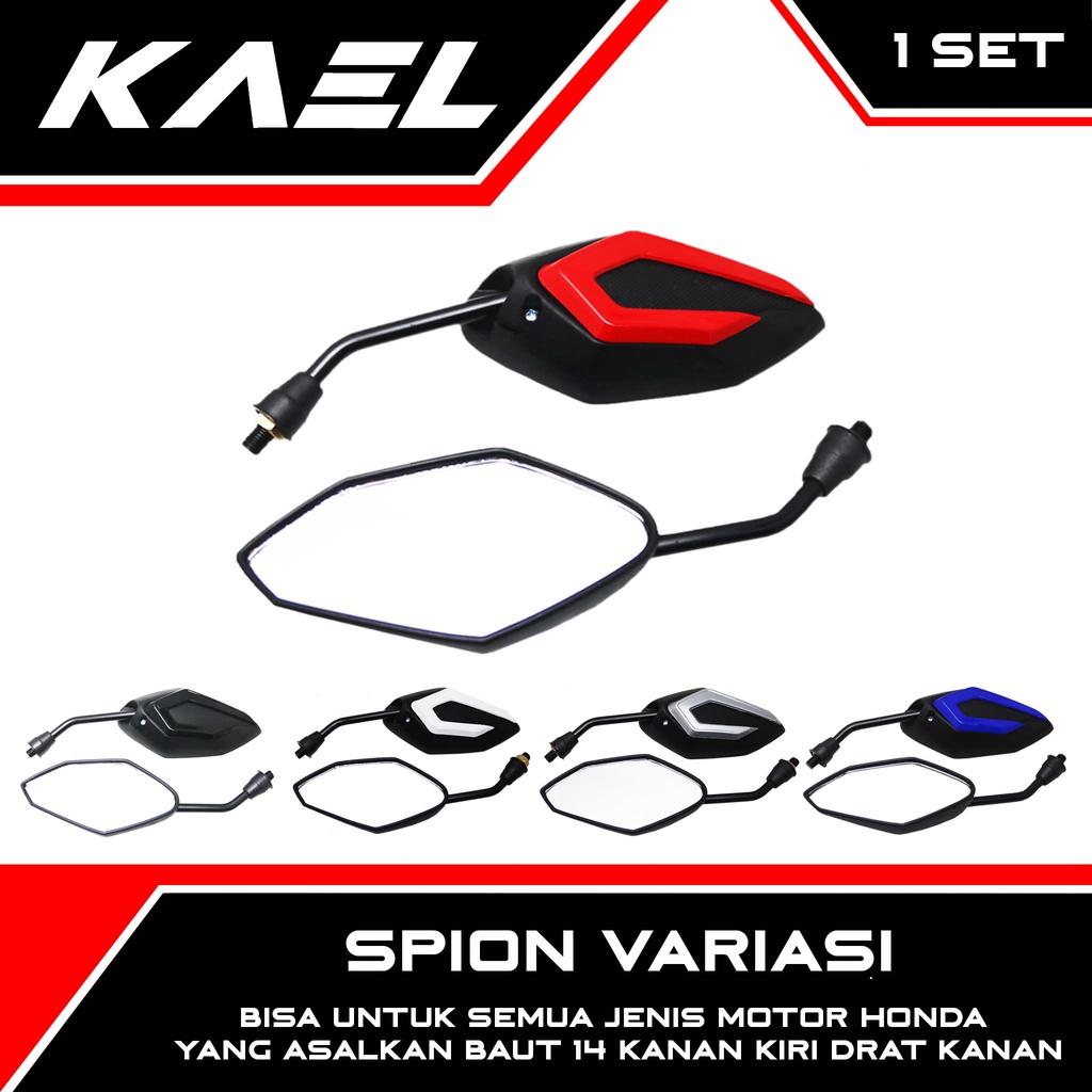 Spion Variasi Model Vario Honda Yamaha Beat Lama Old eSP Street K1A Deluxe Vario Scoopy Spacy Revo G