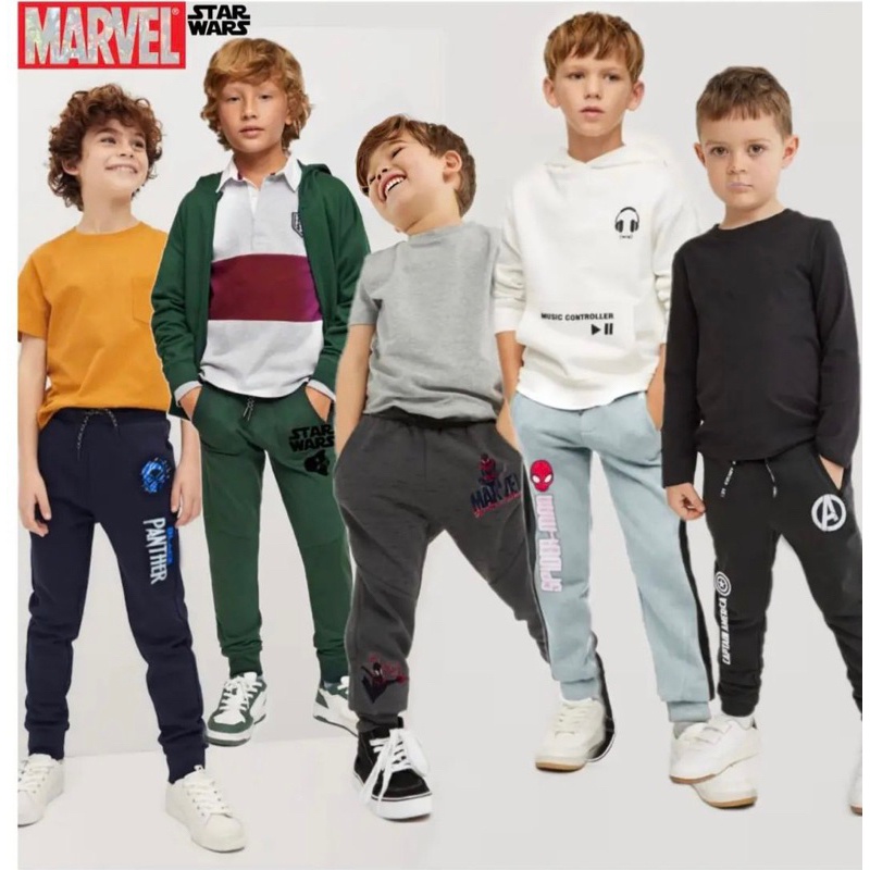 ORIGINAL MARVEL NEVADA Celana Jogger Anak Laki Laki / Longpants Boy