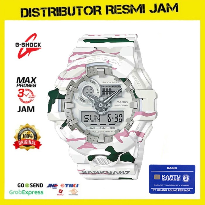 GShock GA-700SKZ-7ADR GA-700 GA700SKZ GA700 Garansi Resmi 2 Tahun
