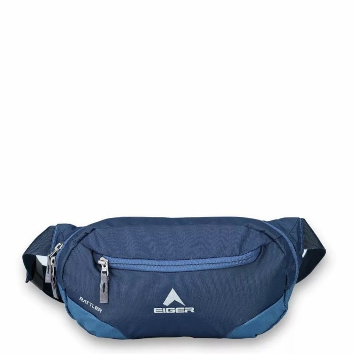 Tas Pinggang Eiger Rattler waistbag nos Tas Selempang Pria original - Biru
