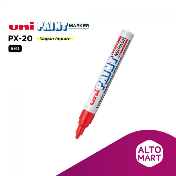 

[New] UNI PAINT MARKER PX20 - Red