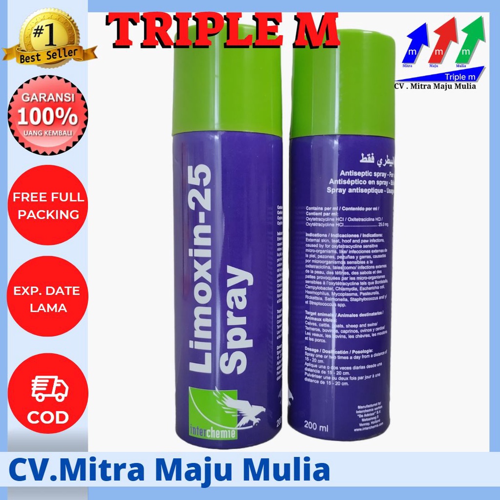LIMOXIN 25 SPRAY TERA SPRAY 200 ml HOLLAND