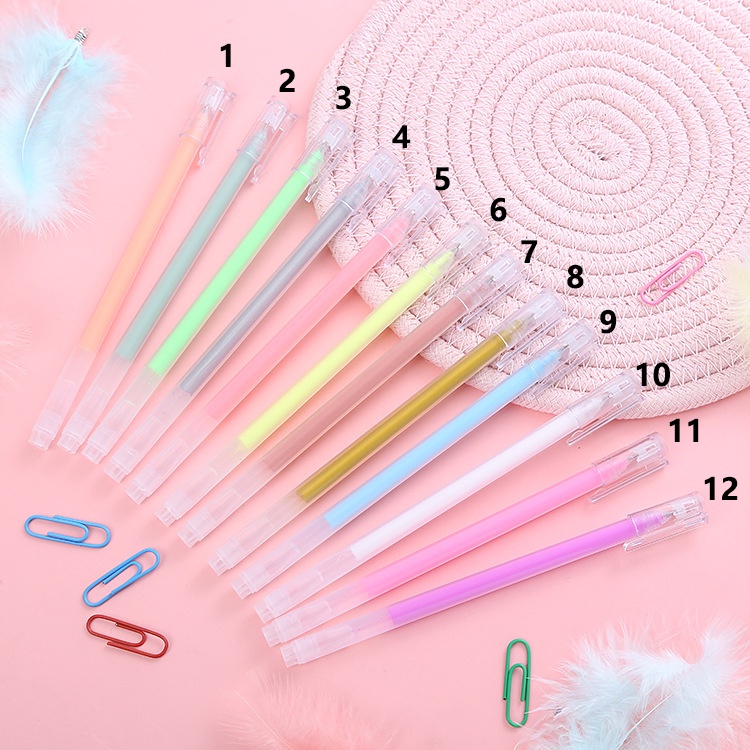 

COLOR GEL PEN 10 WARNA 0.50MM / PULPEN GEL WARNA WARNI 0.50MM PGS