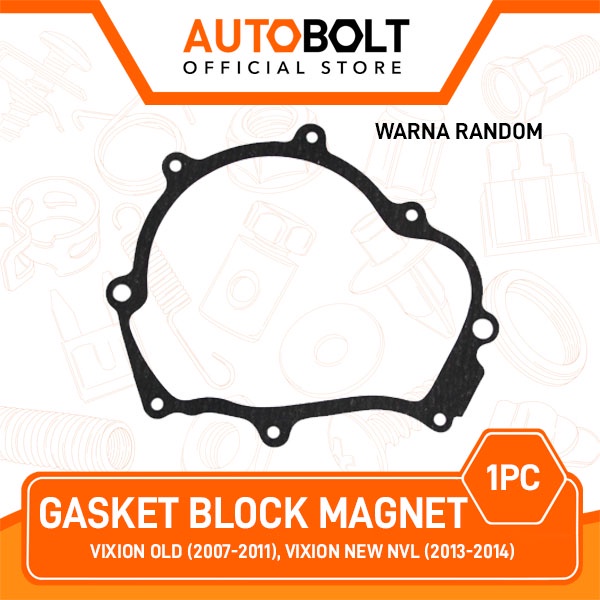Gasket Block Magnet Kiri Vixion Lama 2007 2011 New NVL 2013 2014 Blok Magnit Packing Paking