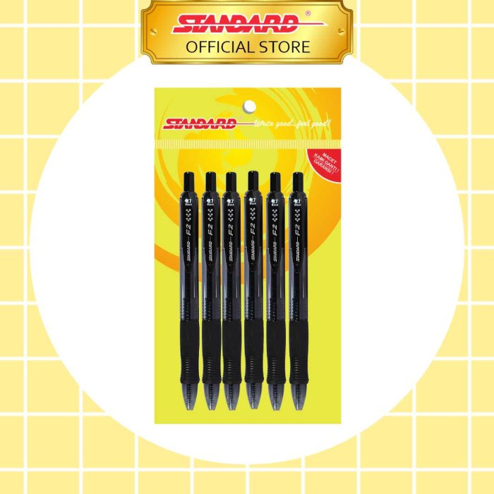 

STANDARD PEN F2 0.7 ISI 6 PCS - Biru