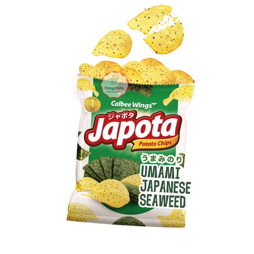 

Japota Keripik Kentang / Potato Chips (Pouch 68gr) - Seaweed/Ijo - FasyAnita Mart Denpasar