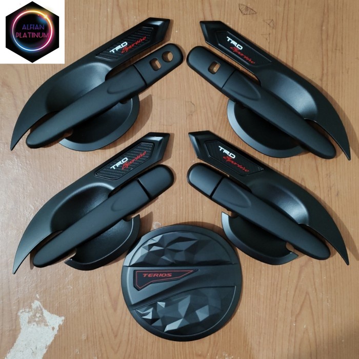 Paket Komplit Outer Handle Tank All New TERIOS 2018 -2021 TRD Sportivo Variasi mobil