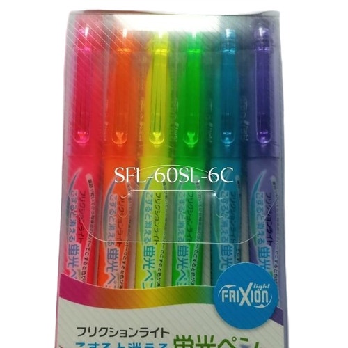 

[New] Pilot Frixion Light Set 6 SFL HIGHLIGHTER FRIXION - Standard