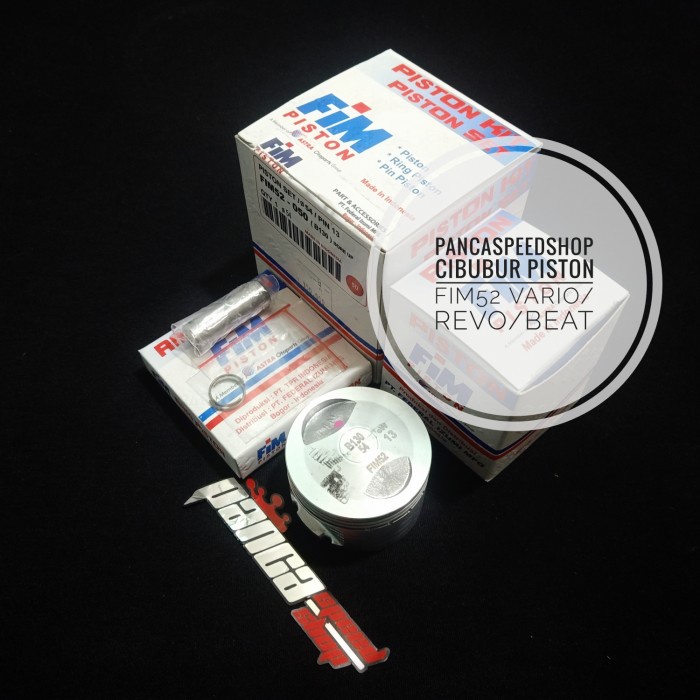 PISTON SEHER FIM 52 BEAT VARIO UK 53.5/54/55 PEN PIN 13 OS STD SD 150 - OS 125 UK 54.75