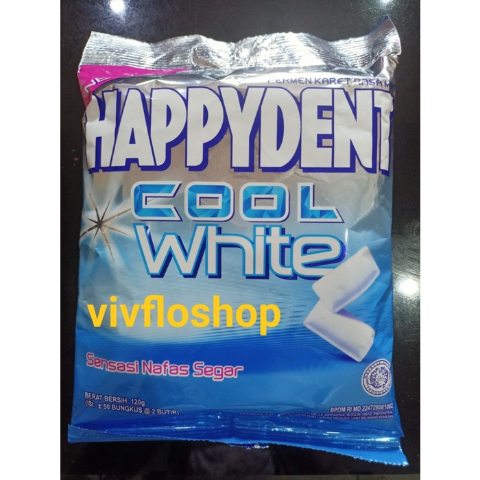 

✨PROMO✨ -Permen Happydent White Kemasan Bag 84 gram