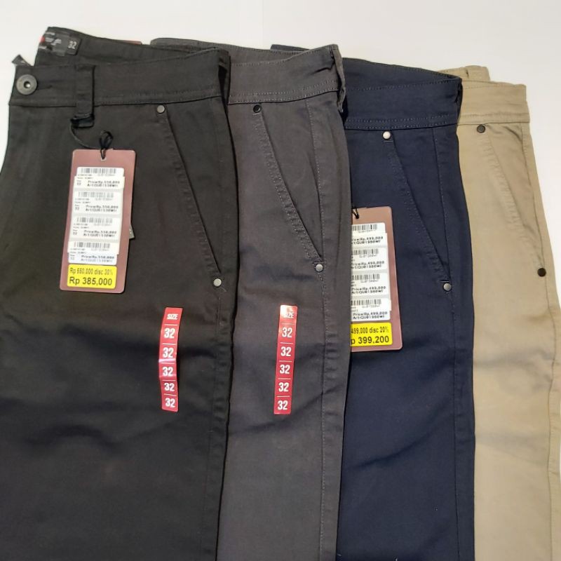 Gabrielle Original Qu01980wf / Celana Chinos Pria / Celana Casual / Ramayana Sidoarjo