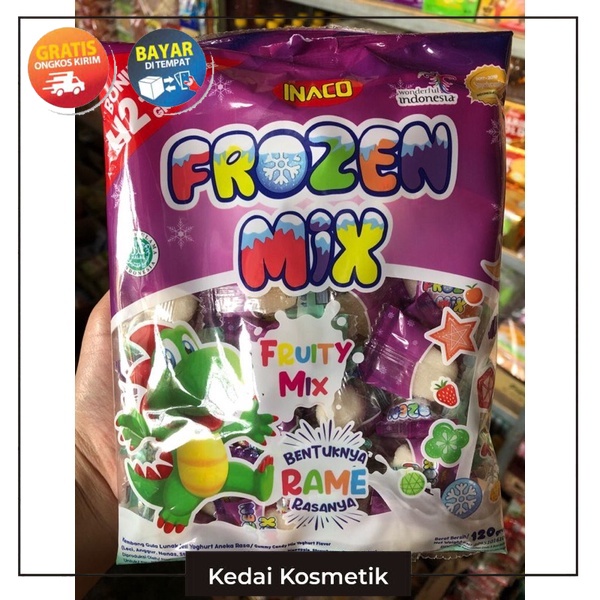

(ACEH) Frozen Mix INACO Permen Kenyal Permen Lunak Jelly isi 50pcs/bag