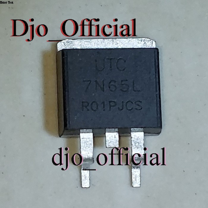 UTC 7N65L UTC7N65L 7.4A 650V N-Ch Mosfet Pengganti FQB 7N65C To-263